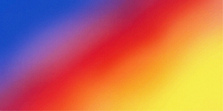 Soft abstract colorful grainy gradient background with rainbow colors