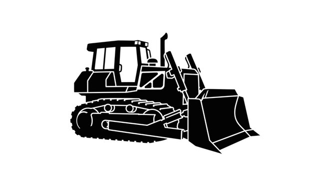 Bulldozer Construction Heavy Equipment Machine 1.
