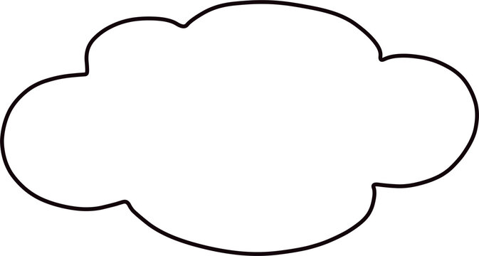Fluffy white clouds in blue sky background
