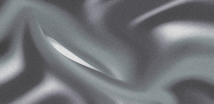 liquid metal plane with its wavy curves in the gray, silver, and black spectrum creates a luxury impression.