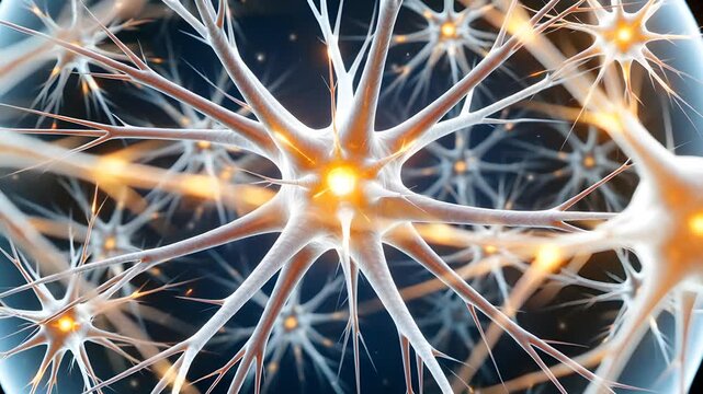 Neural network firing electric action potentials across synaptic gaps in human brain