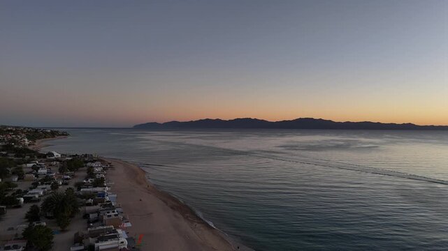 La Ventana, Baja California, Mexico Drone Aerial