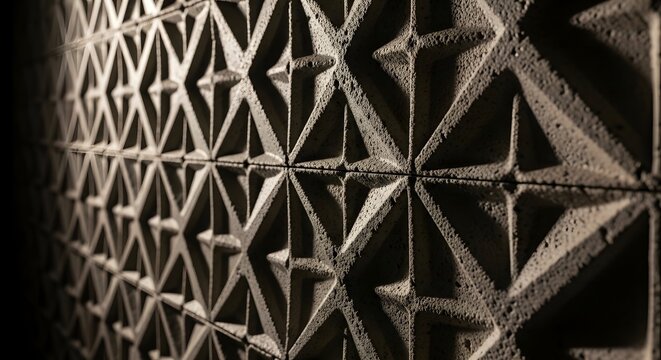 Urban Parametric Concrete Textured Background