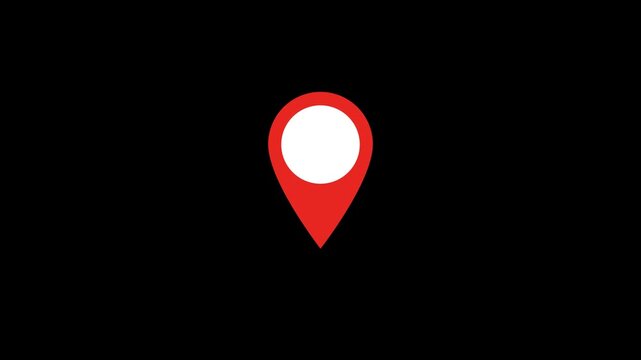 Sync Arrow Location Pin Animation