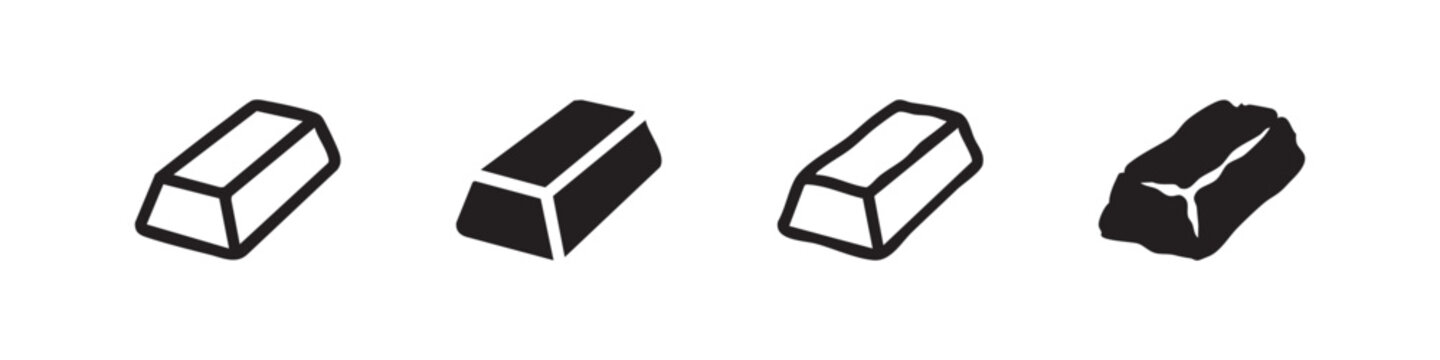 Four eraser icons: outline, filled, outline rough, filled rough