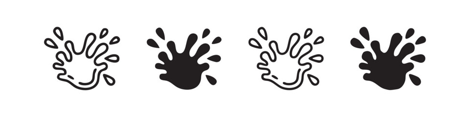 Obraz premium Hands Holding Star Icon Set
