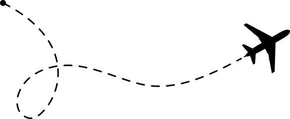 Airplane Flight Routes © Firman