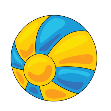 Illustration of a Beach Ball