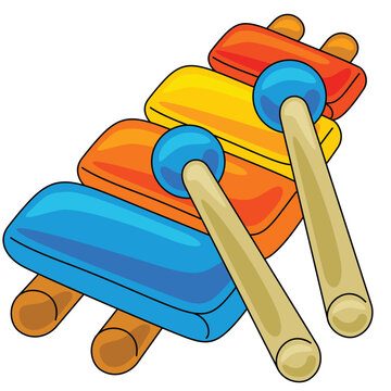 Kids Toys Illustration