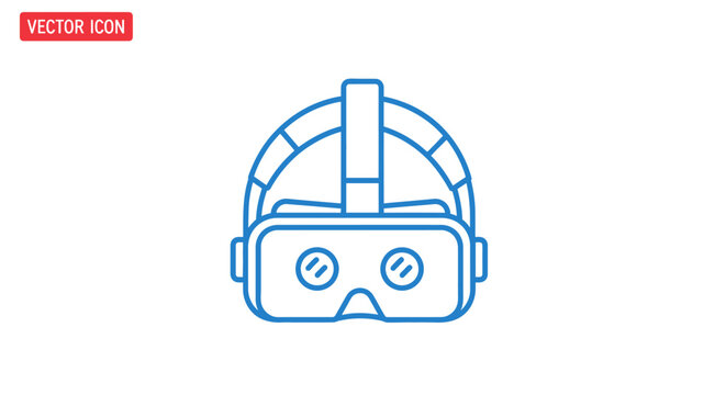 Virtual Reality Headset Device Technology.