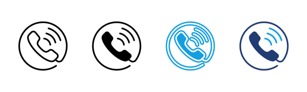 Call icon multiple style collection