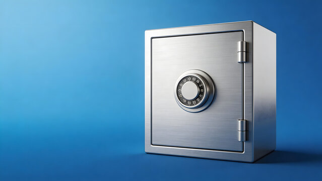Metal safe with combination lock