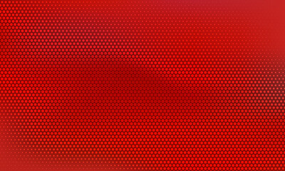 Obraz premium Red gradient with halftone abstract background for backdrop or presentation. Vector Illustration