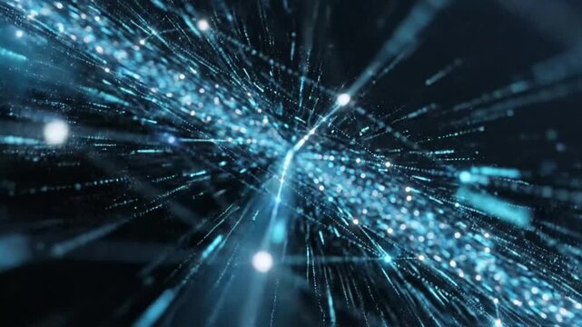 Plexus tech particles background showcasing digital effects and visual patterns for creative projects in VSRExport format