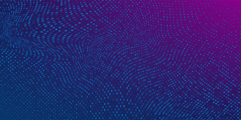 Fototapeta premium Randomus vector technology particles mesh background modern