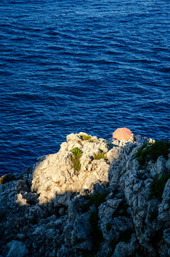Capo Zafferano. Sicily between land and sea. A lighthouse and a Marian sanctuary.