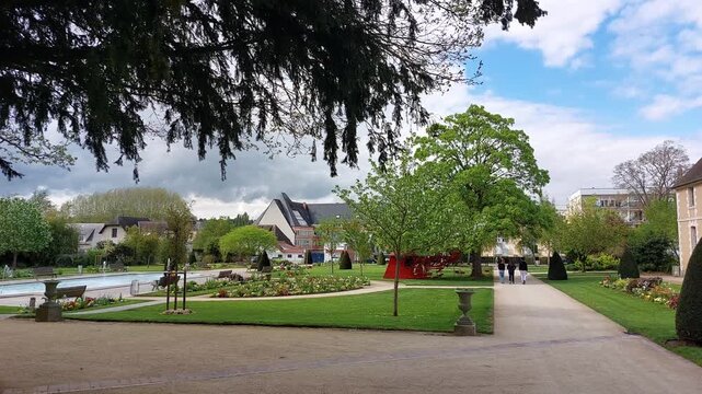Jardin public d'Evreux - Eure - Normandie - France