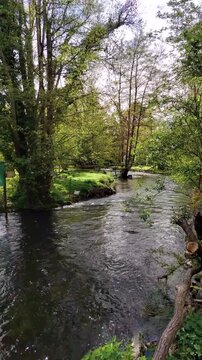 L'Iton &agrave; Tourneville - Eure - Normandie - France