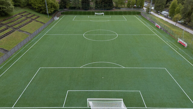 campo da calcio sintetico 