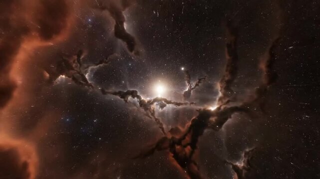 Big Bang simulation with VSRExport showing the formation of the universe and cosmic evolution in a visual format