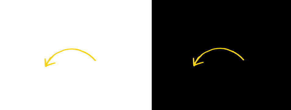 Neon Arrow Motion Line Design