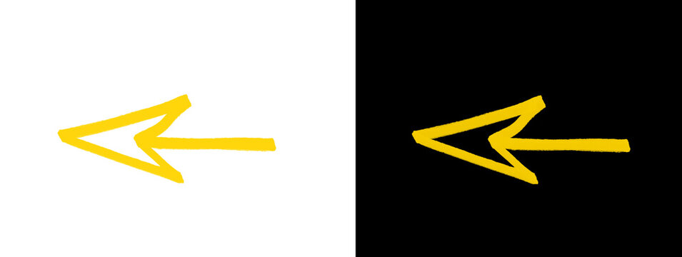 Abstract Neon Arrow Light Streak