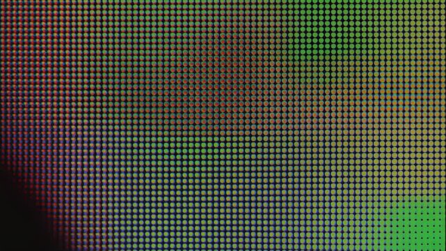 レトロなドット模様が変化するピクセルアート風背景アニメーション