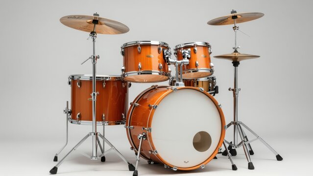 Drum Set Percussion Kit Studio Shot