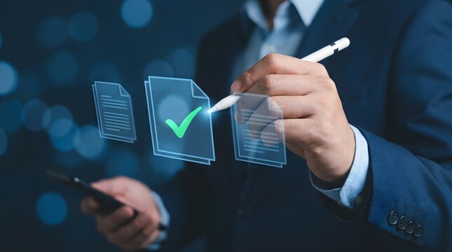 Electronic Document Verification Interface