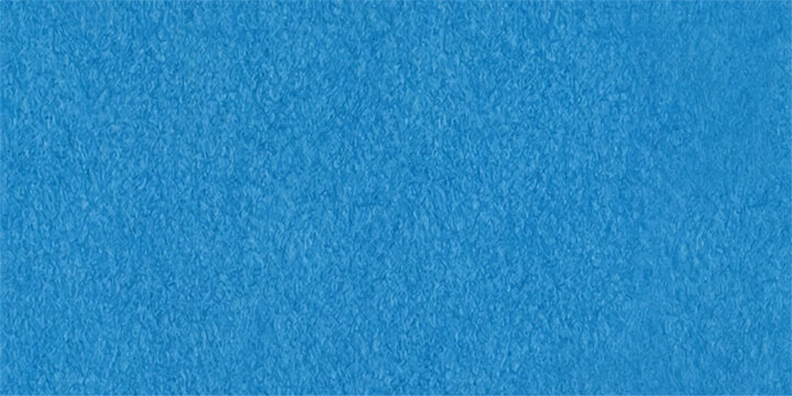 A clean turquoise water pattern ripples over a rough blue paper and fabric texture background, creating a wet grunge material surface reminiscent of a macro art design for a swimming pool wall