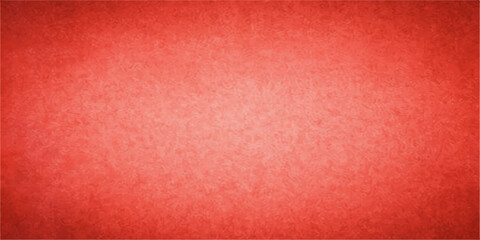 Fototapeta premium Vintage red grunge paper background featuring a rough textured surface and empty copy space for a blank wallpaper design