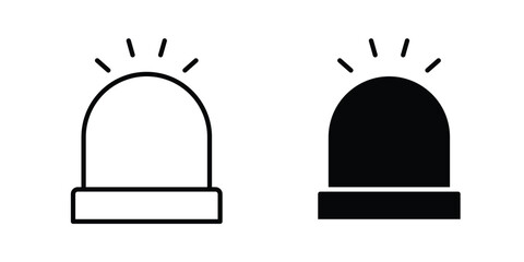 Emergency icon vector editable stroke. logo symbol illustration. © Hunt