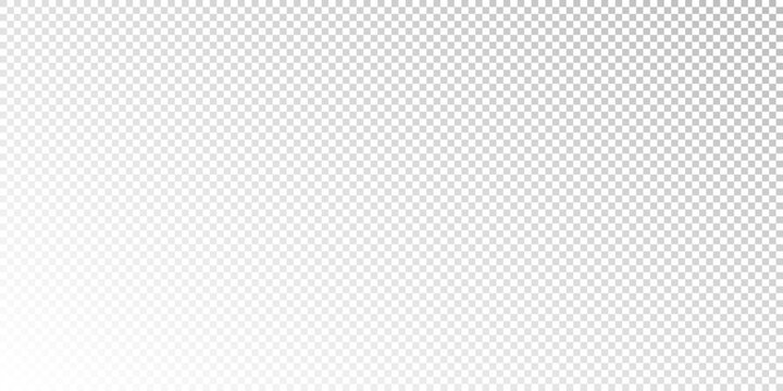 White gradient backdrop on transparency grid. Abstract vector background. Graphic element suitable for design or digital art.