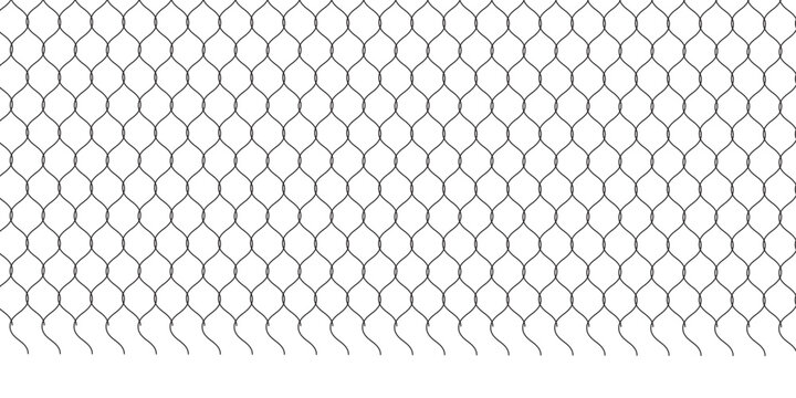 iron fence with an iron line template that has a net pattern. vector eps 10