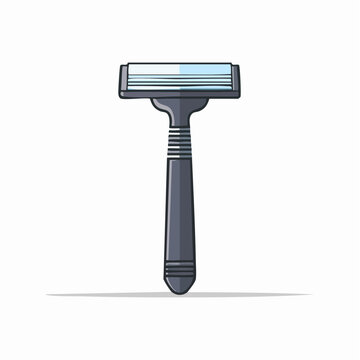 Modern Razor Illustration