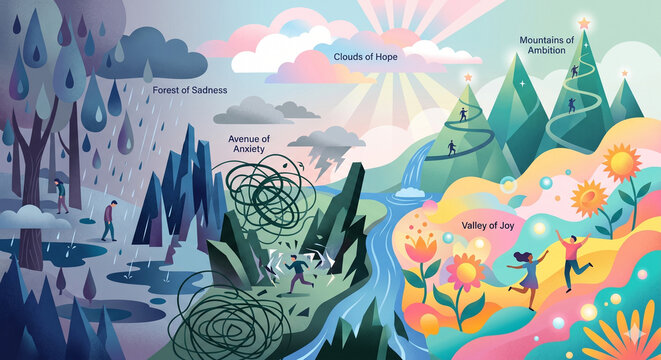 Emotional Mindscape Panorama
