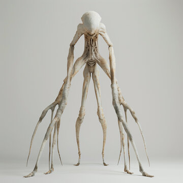extraterrestre terror&iacute;fico, con aspecto de ara&ntilde;a gigante