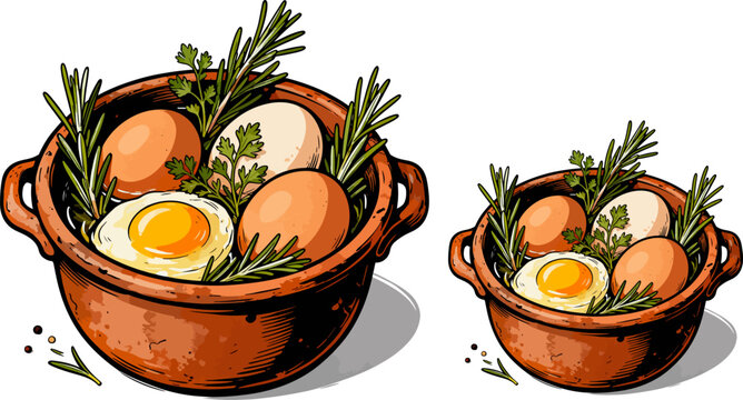 Sharp Rustic Kitchen Vector