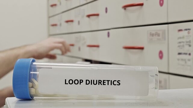 LOOP DIURETICS tablets used to treat edema and fluid overload