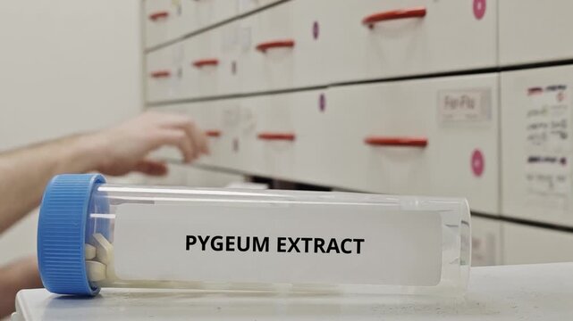 PYGEUM EXTRACT tablets used to support prostate health and urinary function
