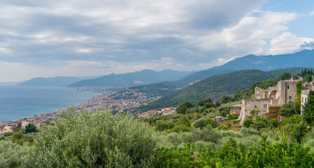 Fototapeta premium Borgio Verezzi in Italy