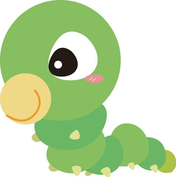 Green caterpillar