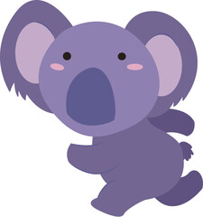 Lovely running koala © JoyImage