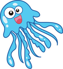 cartoon jellyfish © JoyImage