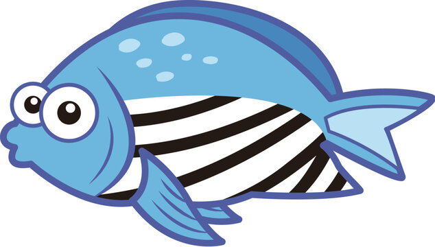 cartoon fish