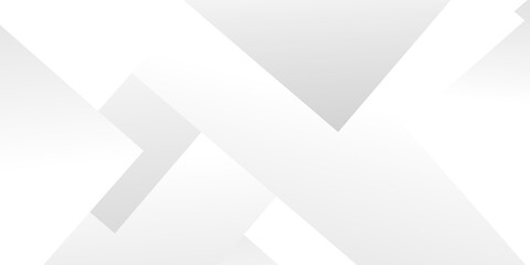 Abstract modern white design features subtle shadows . Modern white and gray technology concept diamond triangle geometric line background . abstract tech banner design. Graphic design element stripe © Roadmap vector