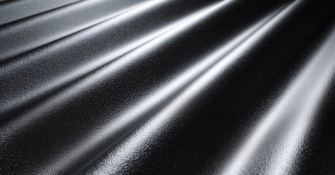 corrugated galvanized steel roofing sheet in deep anthracite grey with wave pattern
