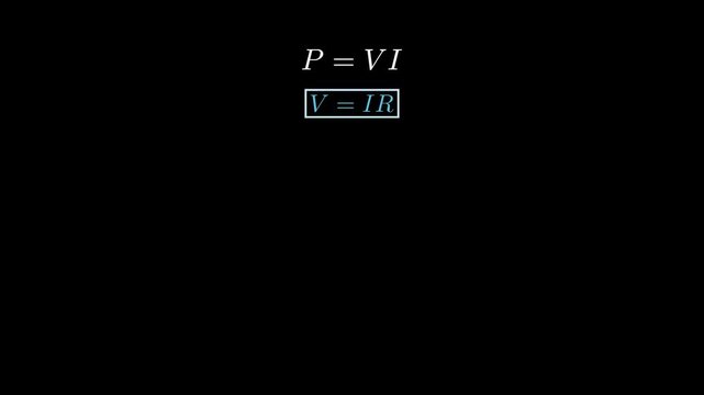 Power calculations in electric circuits