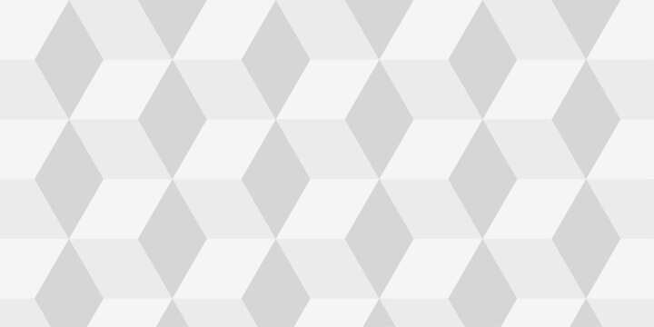Illustration squares seamless geometric pattern with cubic shapes. Abstract geometric triangle background mosaic wallpaper.