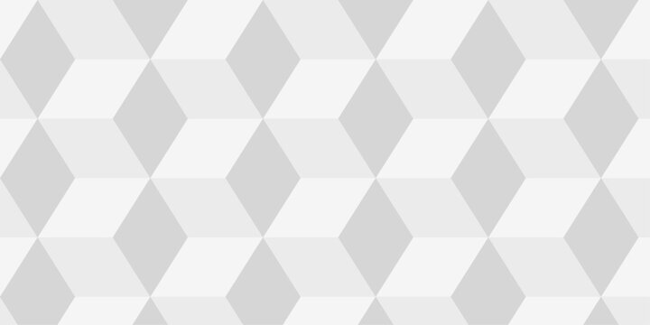 Illustration squares seamless geometric pattern with cubic shapes. Abstract geometric triangle background mosaic wallpaper.